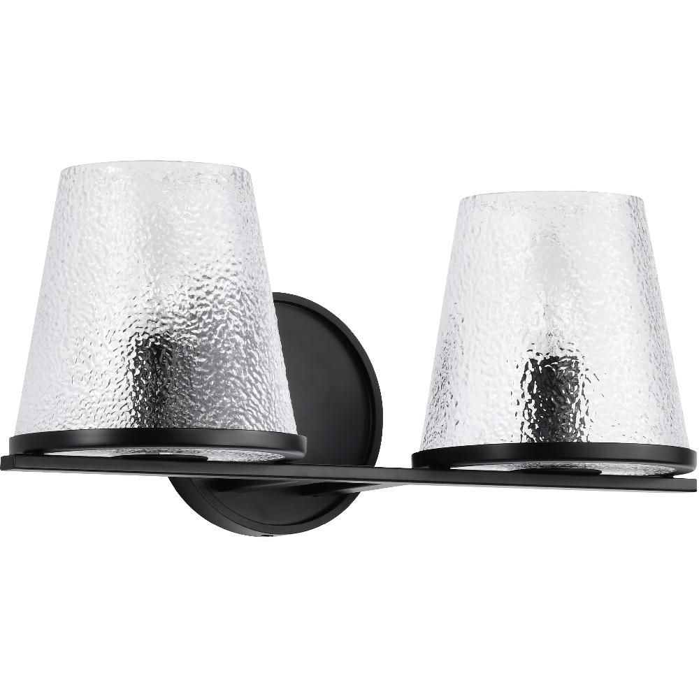 nuvo lighting Valentine 16 inch Black Vanity Wall Light
