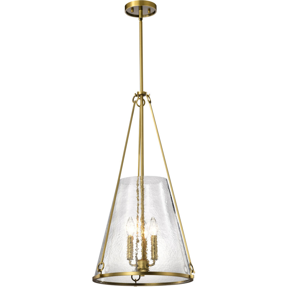Nuvo Lighting Valentine 16 Inch Vintage Brass Pendant Ceiling Light