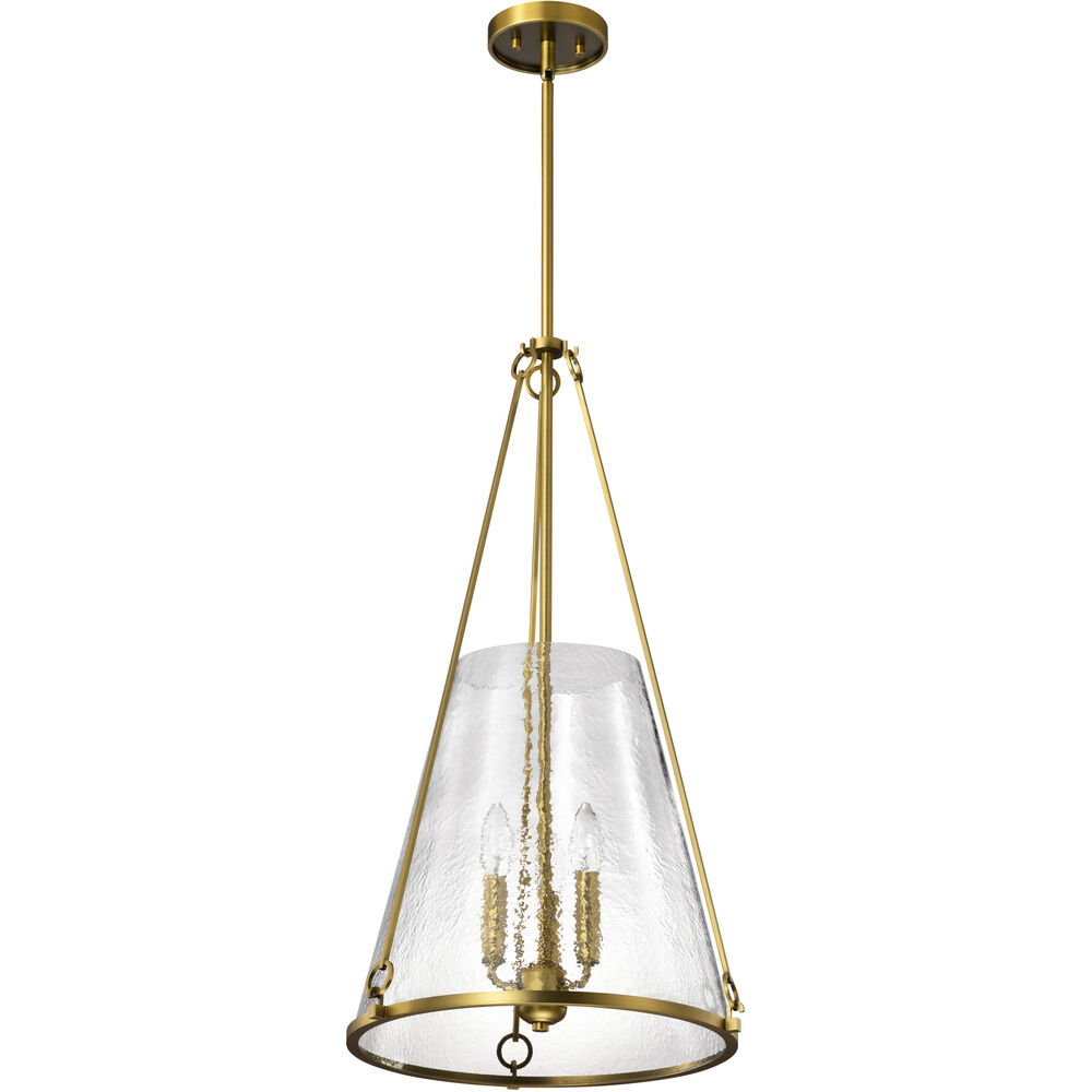 Nuvo Lighting Valentine 16 Inch Vintage Brass Pendant Ceiling Light