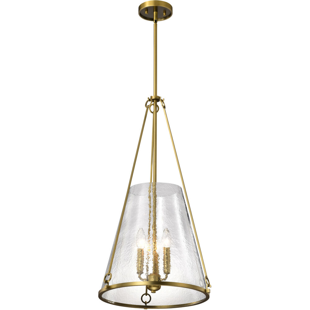 Nuvo Lighting Valentine 16 Inch Vintage Brass Pendant Ceiling Light