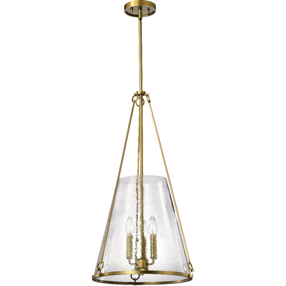 nuvo lighting Valentine 16 inch Vintage Brass Pendant Ceiling Light