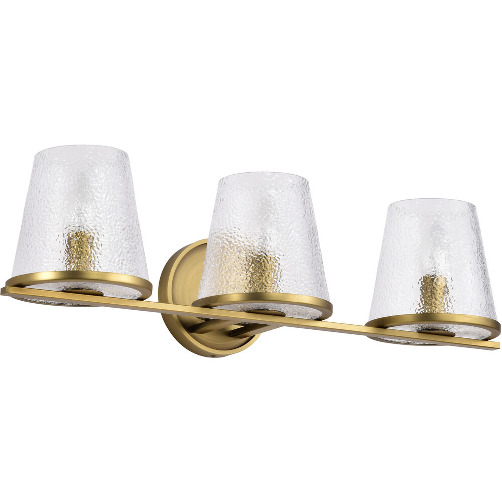 Nuvo Lighting Valentine 24 Inch Vintage Brass Vanity Wall Light