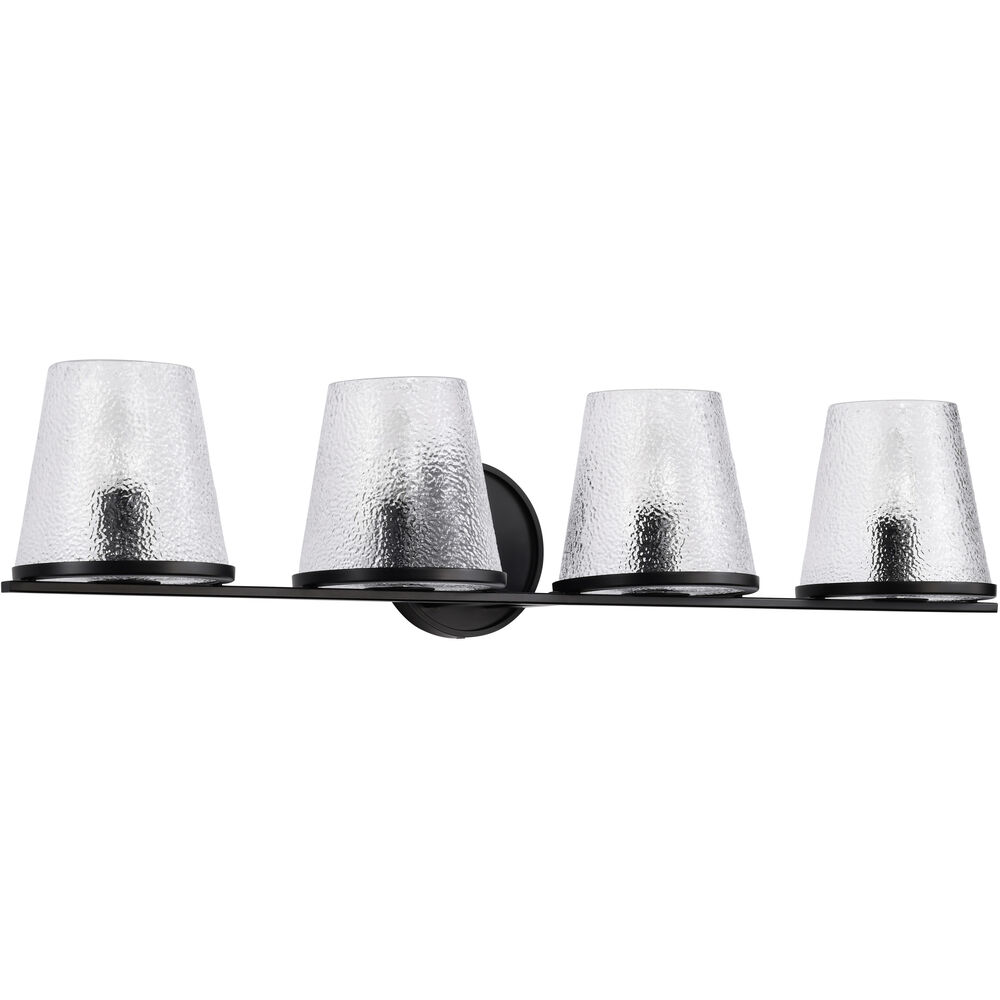 Nuvo Lighting Valentine 32 Inch Black Vanity Wall Light