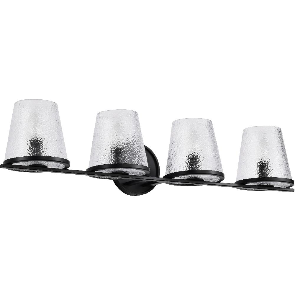 nuvo lighting Valentine 32 inch Black Vanity Wall Light