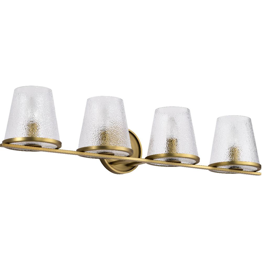 nuvo lighting Valentine 32 inch Vintage Brass Vanity Wall Light