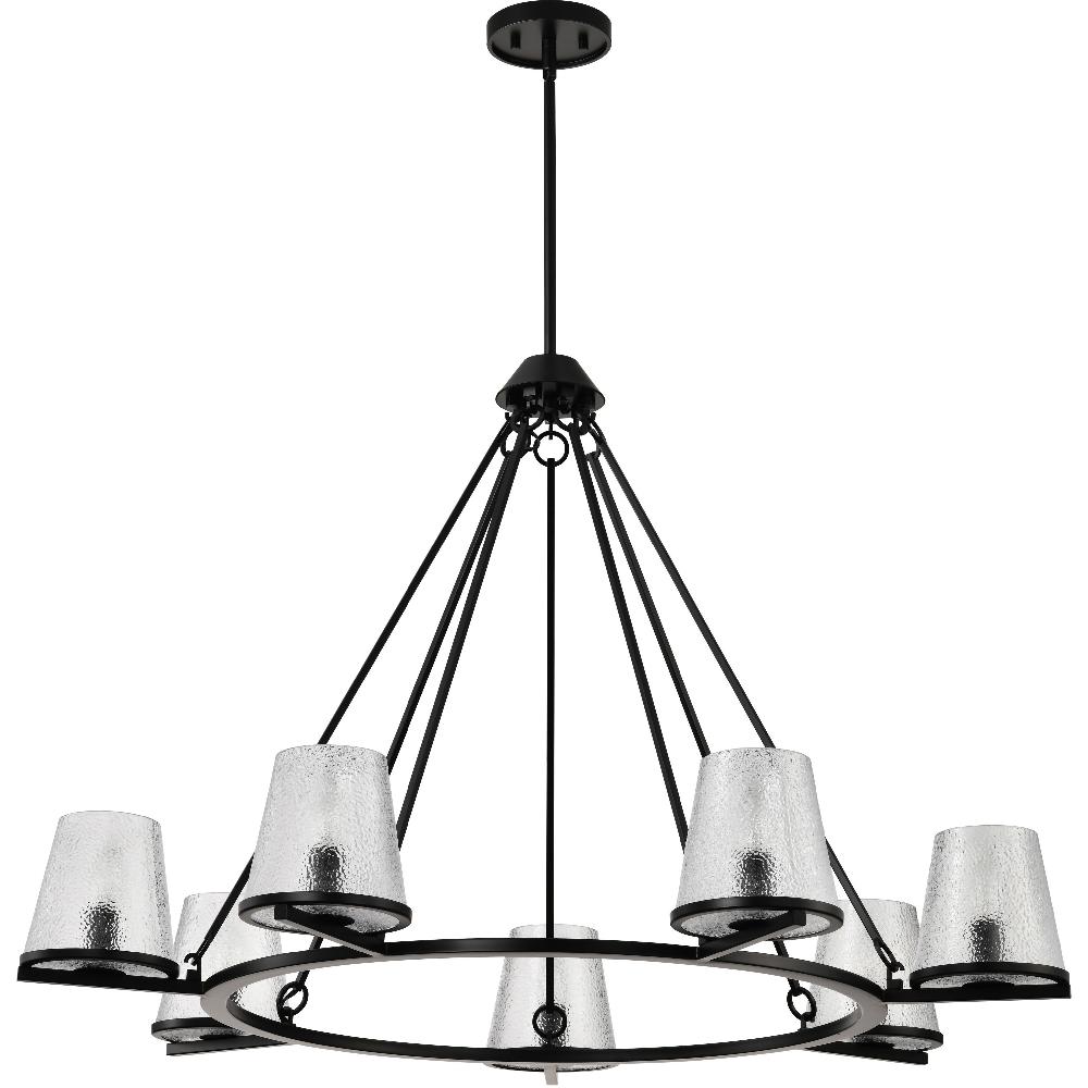nuvo lighting Valentine 40 inch Black Chandelier Ceiling Light