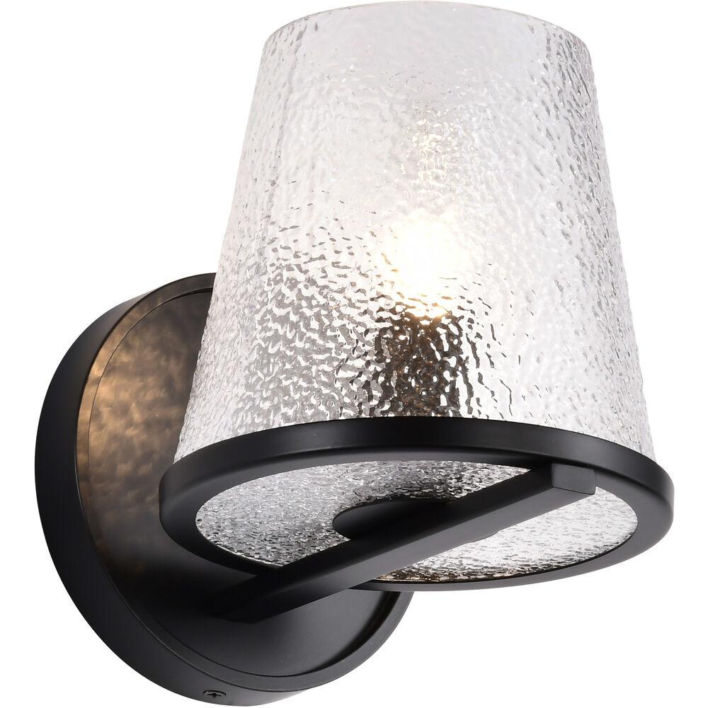 Nuvo Lighting Valentine 6 Inch Black Vanity Wall Light