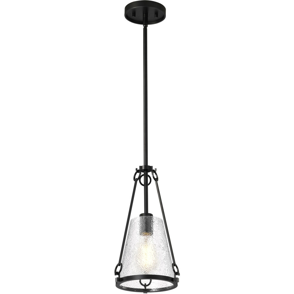 Nuvo Lighting Valentine 8 Inch Black Pendant Ceiling Light