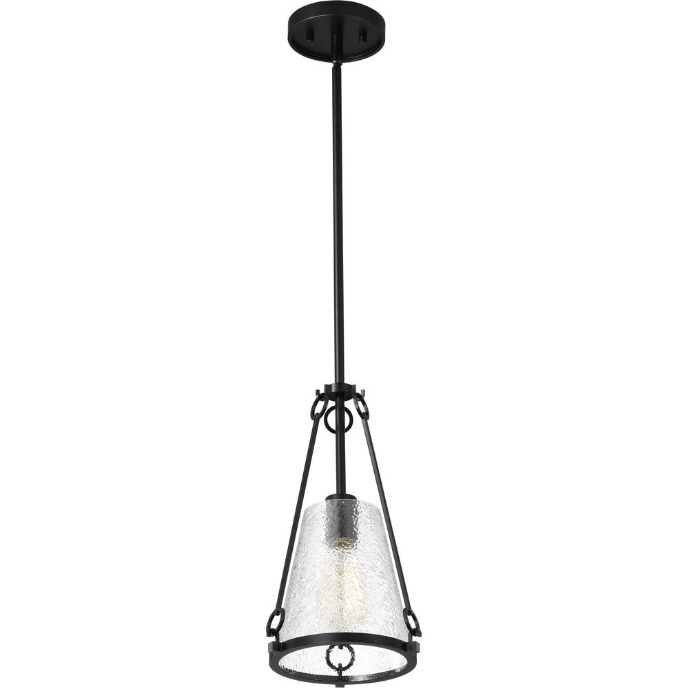 Nuvo Lighting Valentine 8 Inch Black Pendant Ceiling Light