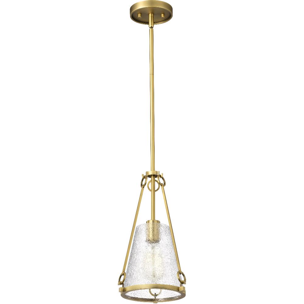 nuvo lighting Valentine 8 inch Vintage Brass Pendant Ceiling Light