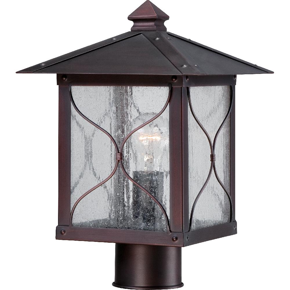 nuvo lighting Vega 1 Light 13 inch Classic Bronze Outdoor Post Light