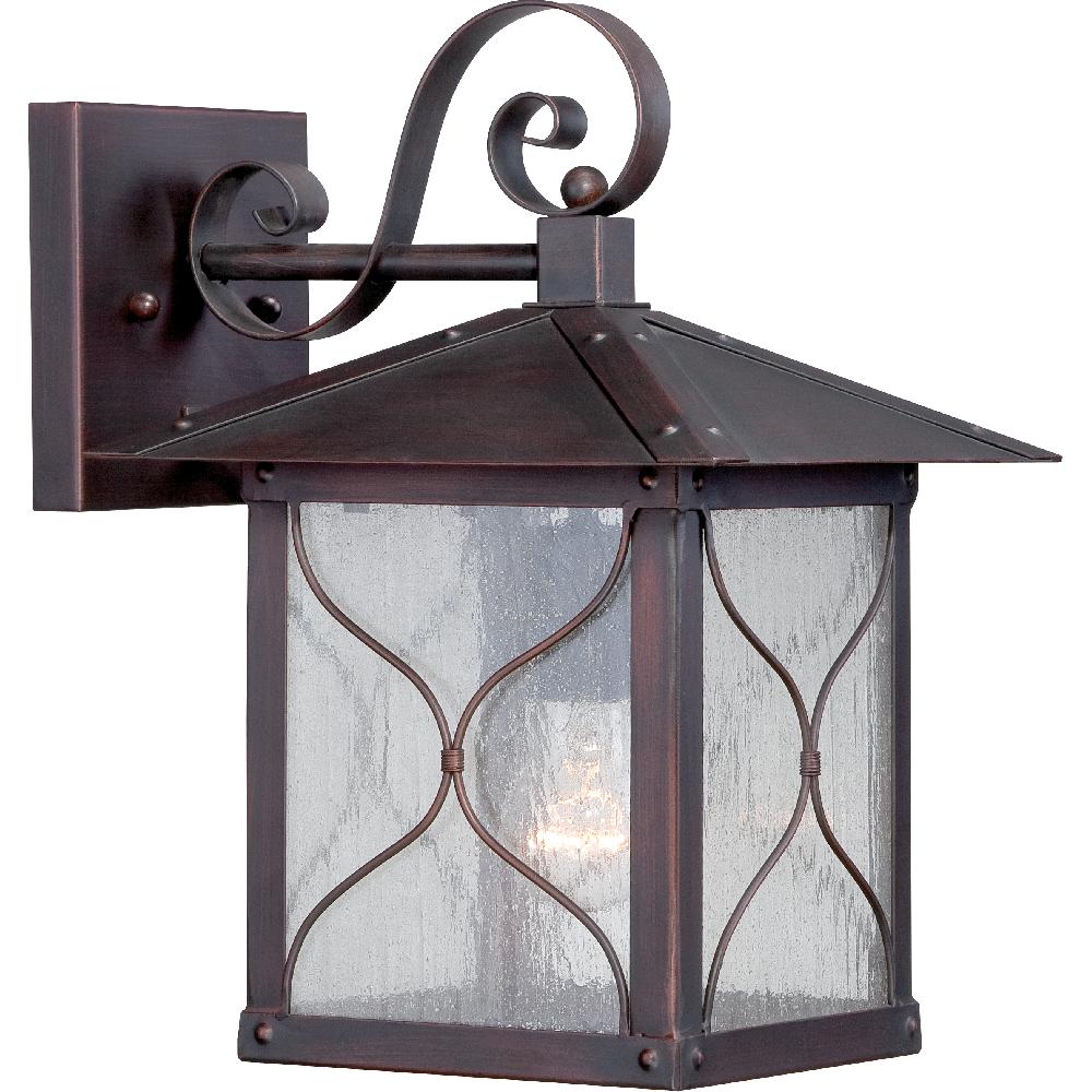 nuvo lighting Vega 1 Light 14 inch Classic Bronze Outdoor Wall Light