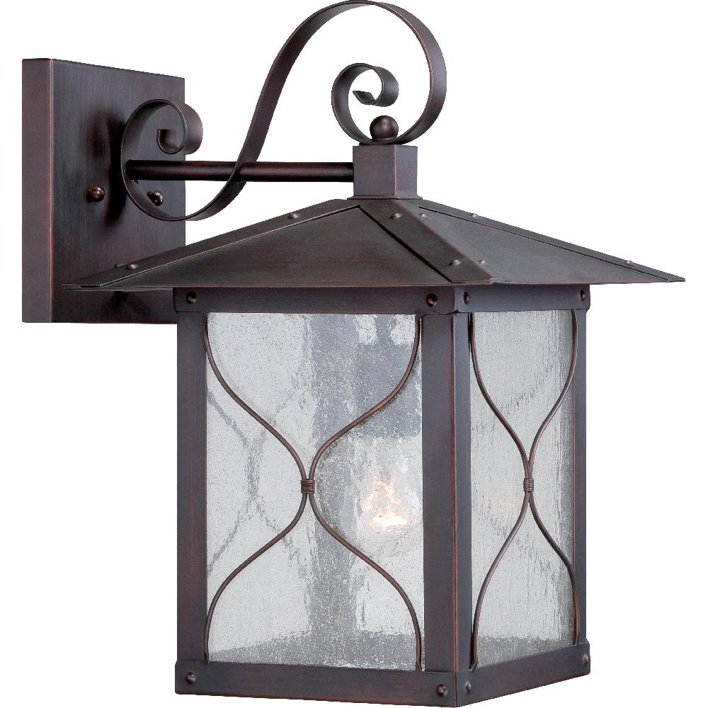 nuvo lighting Vega 1 Light 17 inch Classic Bronze Outdoor Wall Light