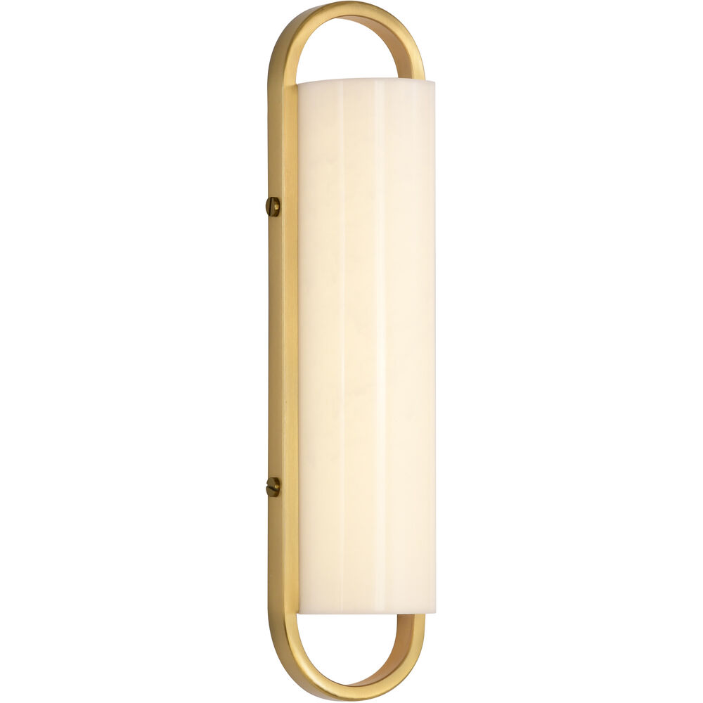 Nuvo Lighting Velano LED 17 Inch Brushed Brass Vanity Wall Light