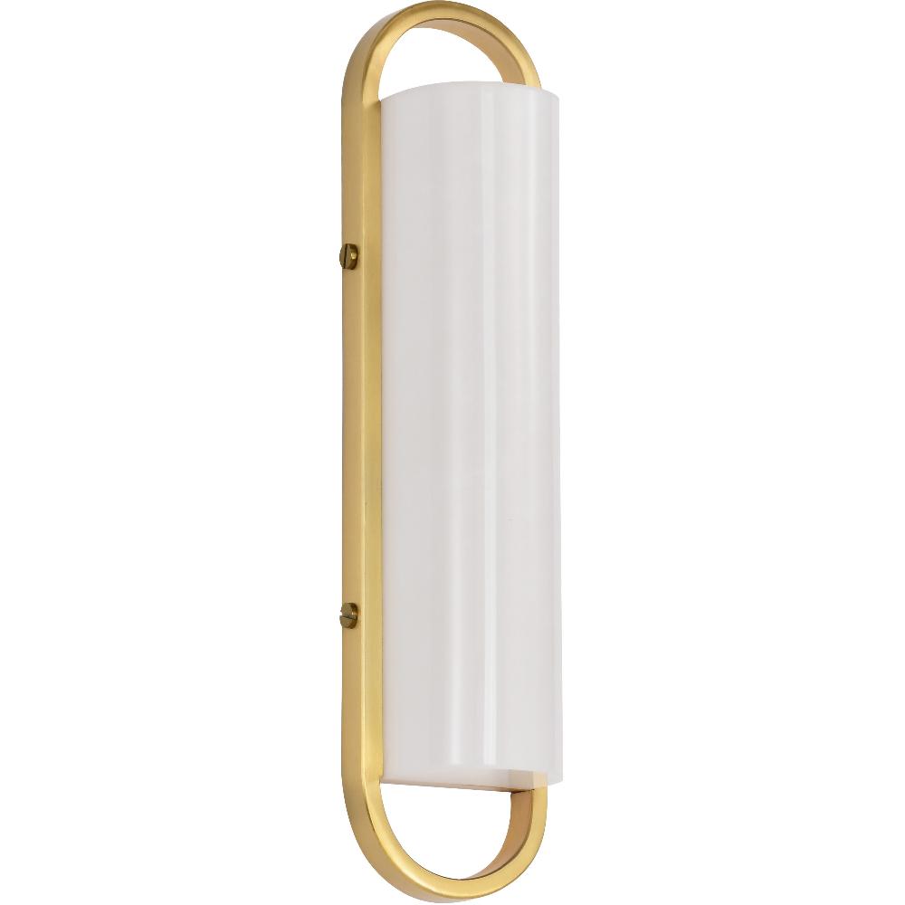 nuvo lighting Velano LED 17 inch Brushed Brass Vanity Wall Light