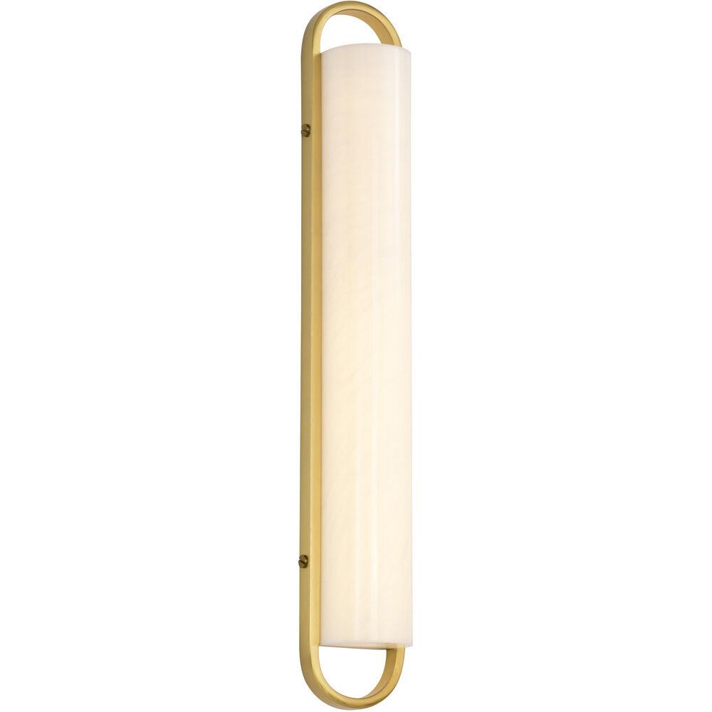 Nuvo Lighting Velano LED 26 Inch Brushed Brass Vanity Wall Light