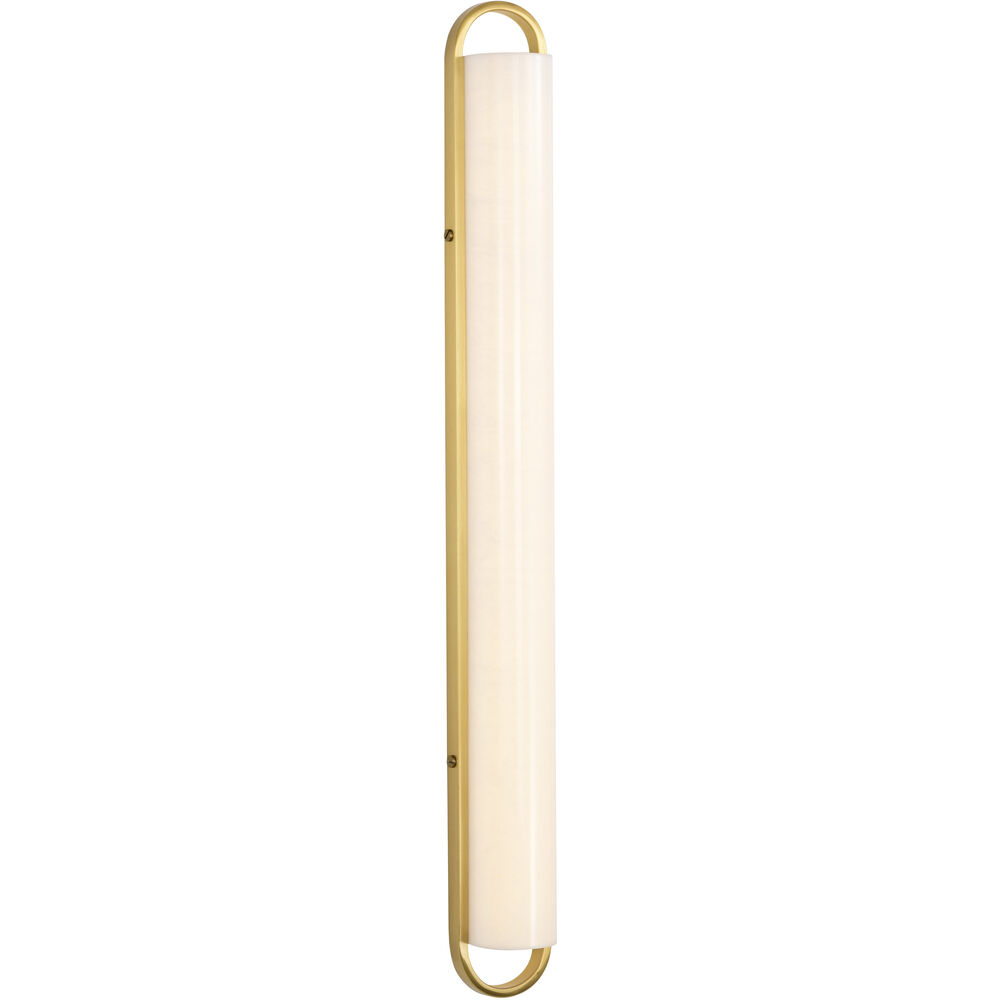 Nuvo Lighting Velano LED 37.5 Inch Brushed Brass Vanity Wall Light