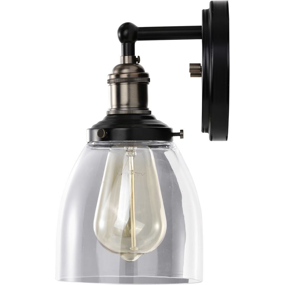 Nuvo Lighting Vintage 1 Light 5 Inch Rustic Bronze Wall Sconce Wall Light