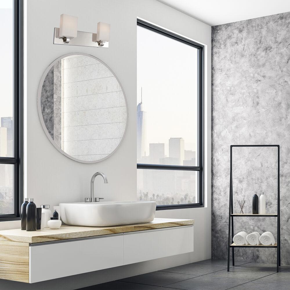 Nuvo Lighting Vista 2 Light 16 Inch Polished Nickel Vanity Light Wall Light