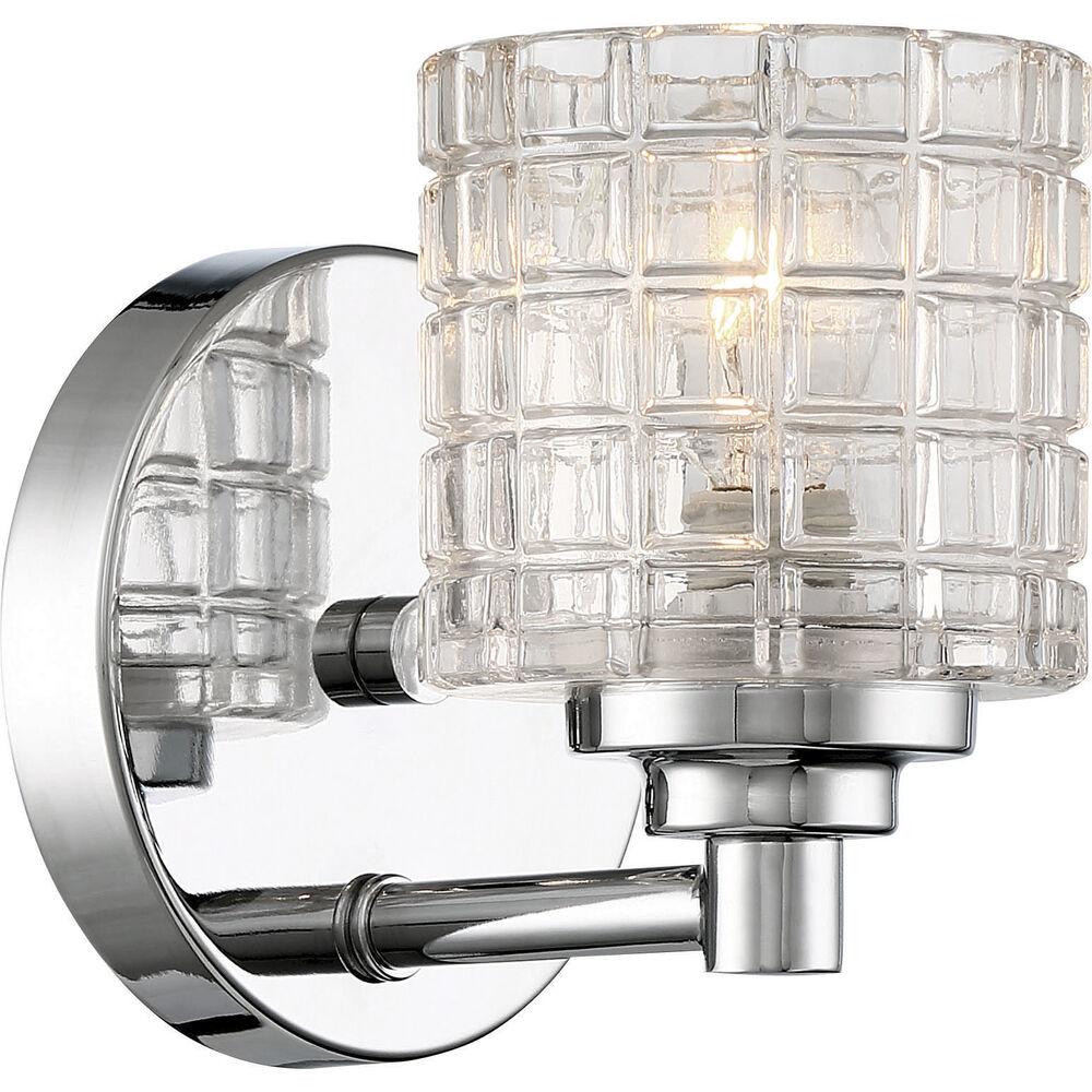 Nuvo Lighting Votive 1 Light 4.88 Inch Polished Nickel Vanity Light Wall Light
