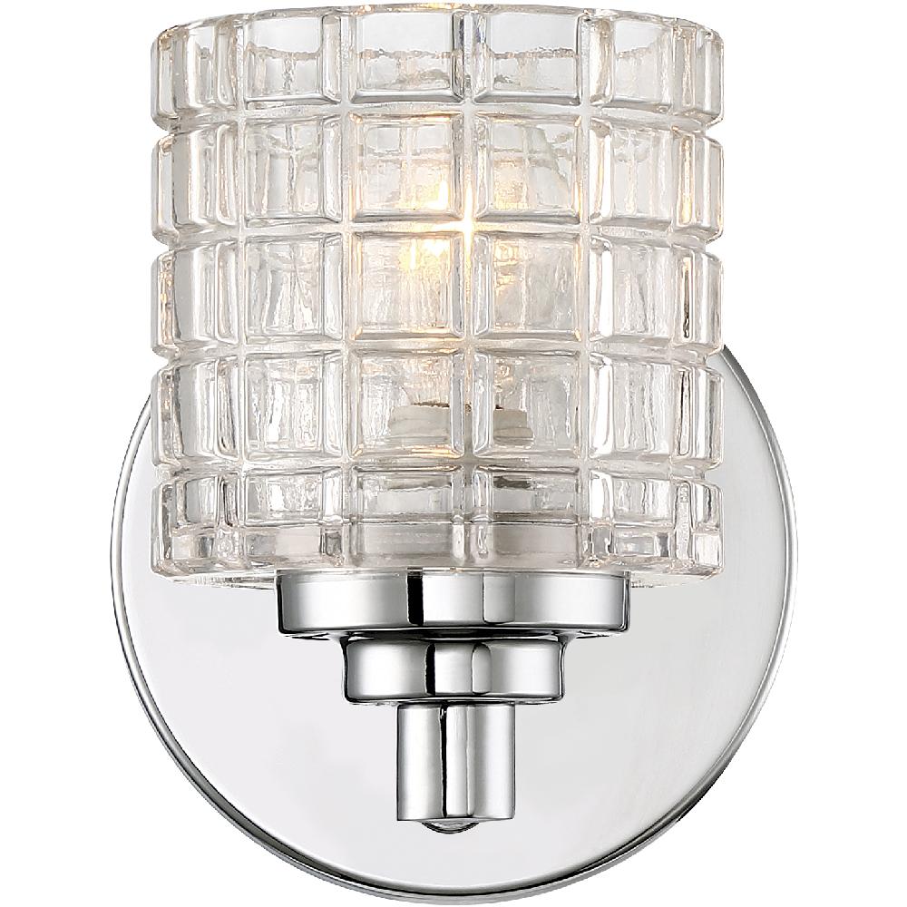 nuvo lighting Votive 1 Light 4.88 inch Polished Nickel Vanity Light Wall Light