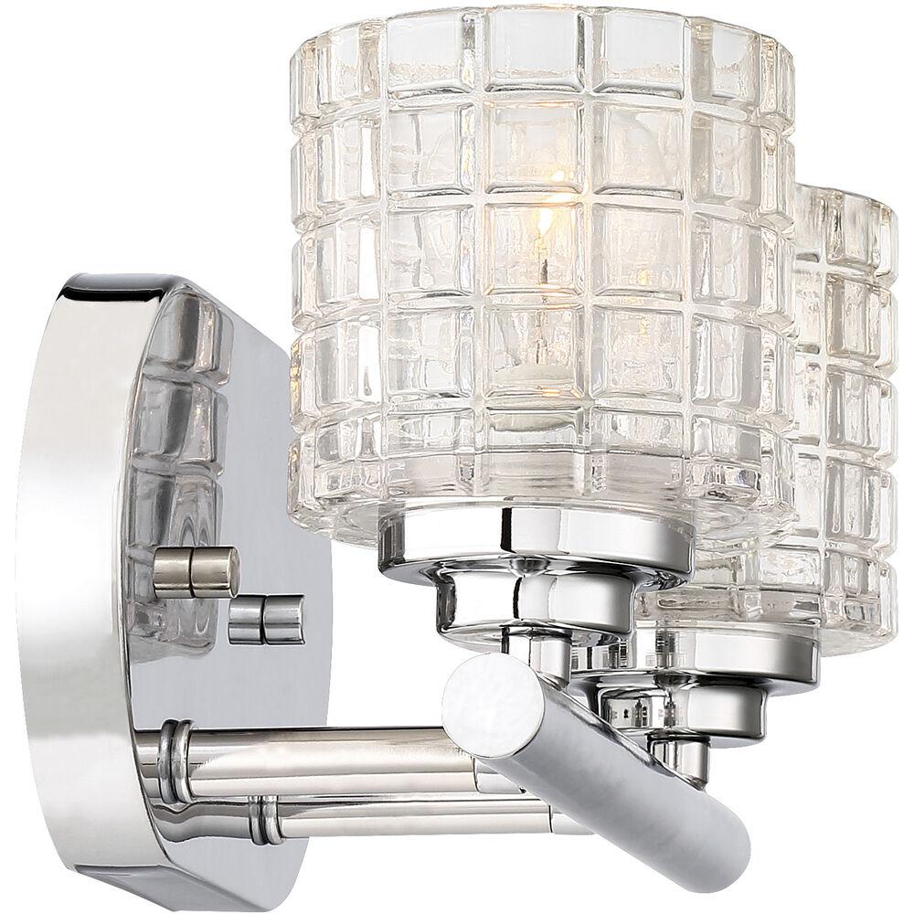 Nuvo Lighting Votive 2 Light 10.75 Inch Polished Nickel Vanity Light Wall Light