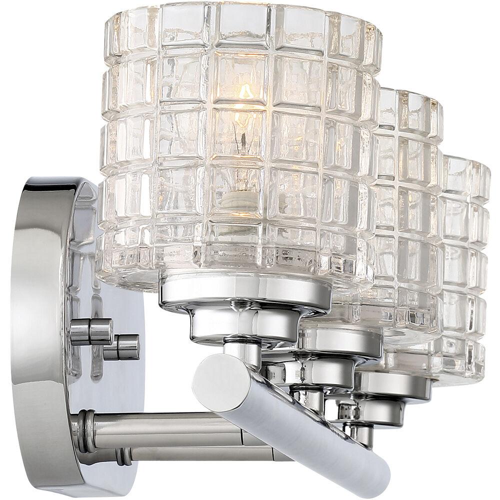 Nuvo Lighting Votive 3 Light 17.88 Inch Polished Nickel Vanity Light Wall Light