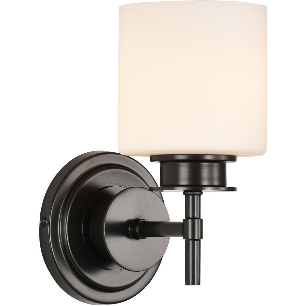 Nuvo Lighting Warren 1 Light 5 Inch Gun Metal Vanity Light Wall Light