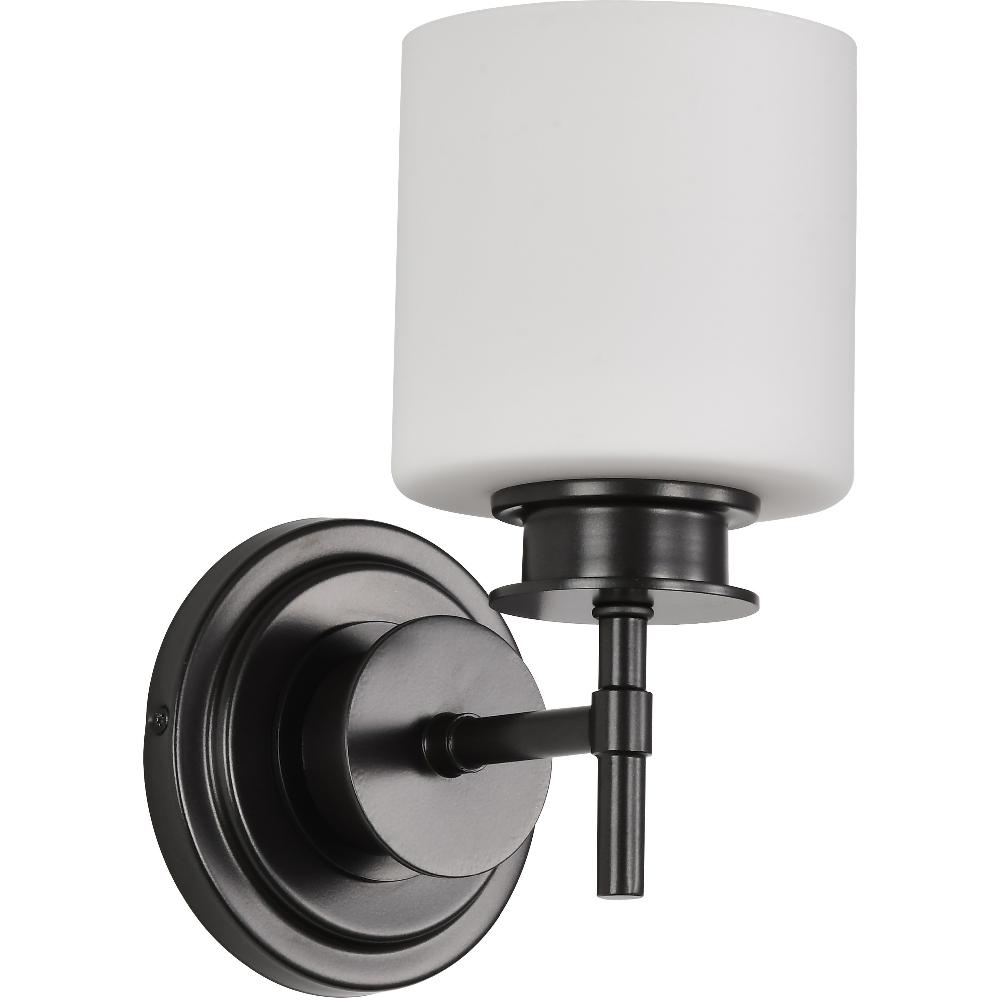 nuvo lighting Warren 1 Light 5 inch Gun Metal Vanity Light Wall Light