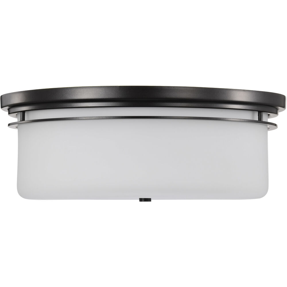 Nuvo Lighting Warren 15 Inch Gun Metal Flush Mount Ceiling Light