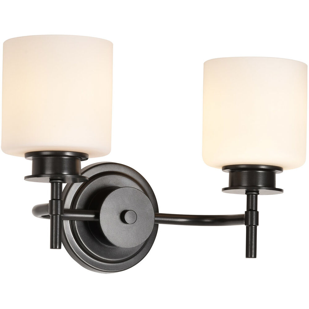 Nuvo Lighting Warren 2 Light 14.5 Inch Gun Metal Vanity Light Wall Light