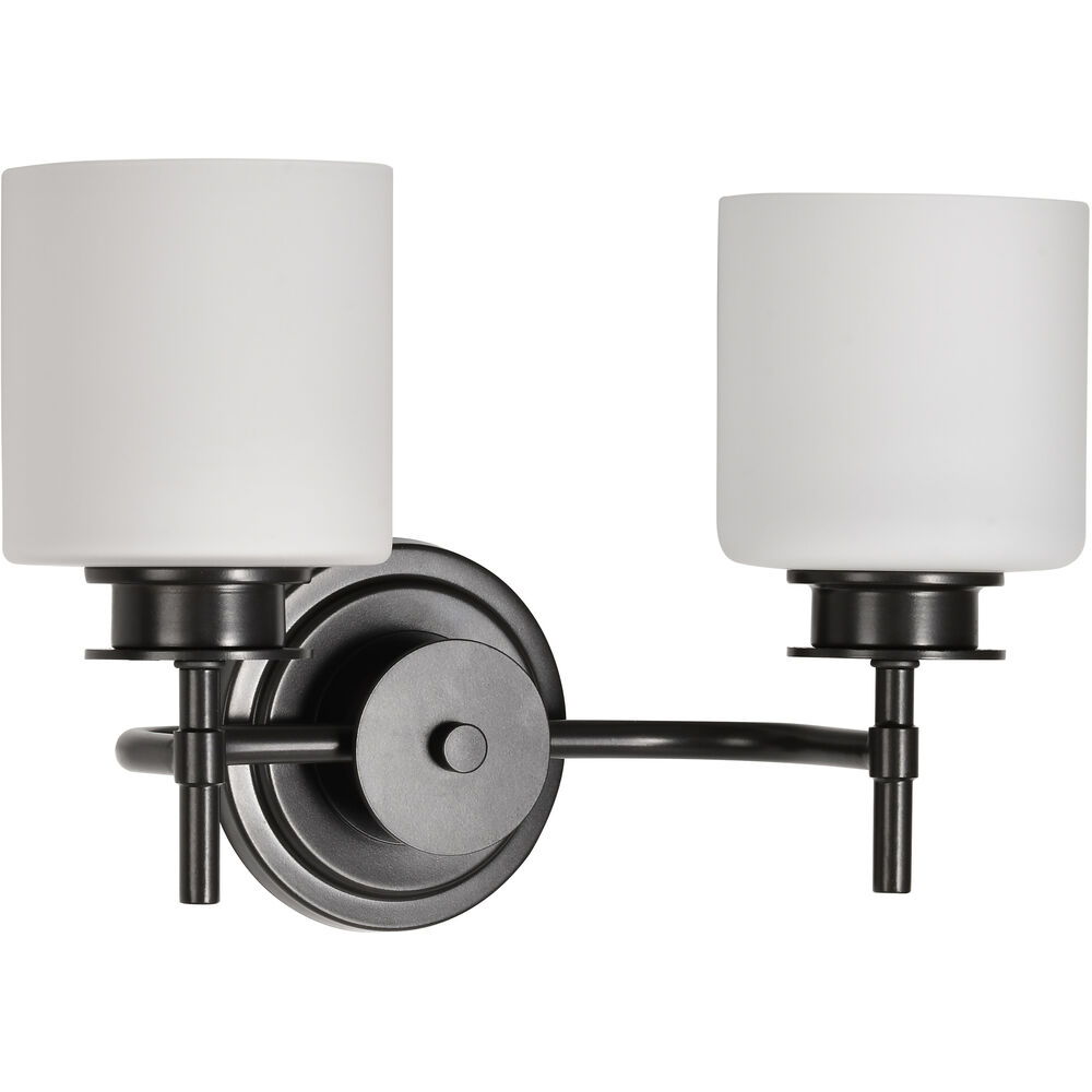 Nuvo Lighting Warren 2 Light 14.5 Inch Gun Metal Vanity Light Wall Light