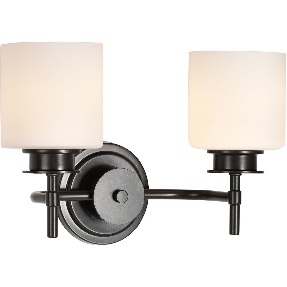 Nuvo Lighting Warren 2 Light 14.5 Inch Gun Metal Vanity Light Wall Light