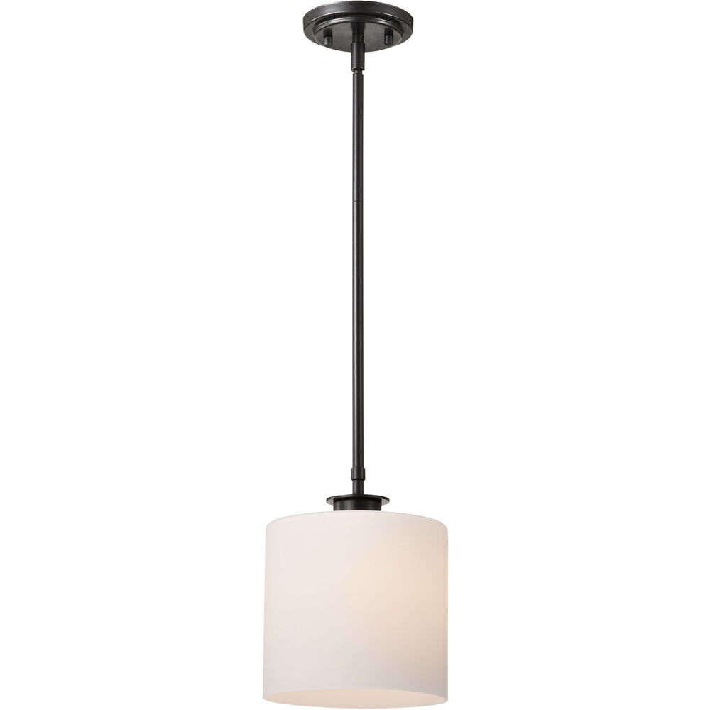 Nuvo Lighting Warren 8 Inch Gun Metal Pendant Ceiling Light