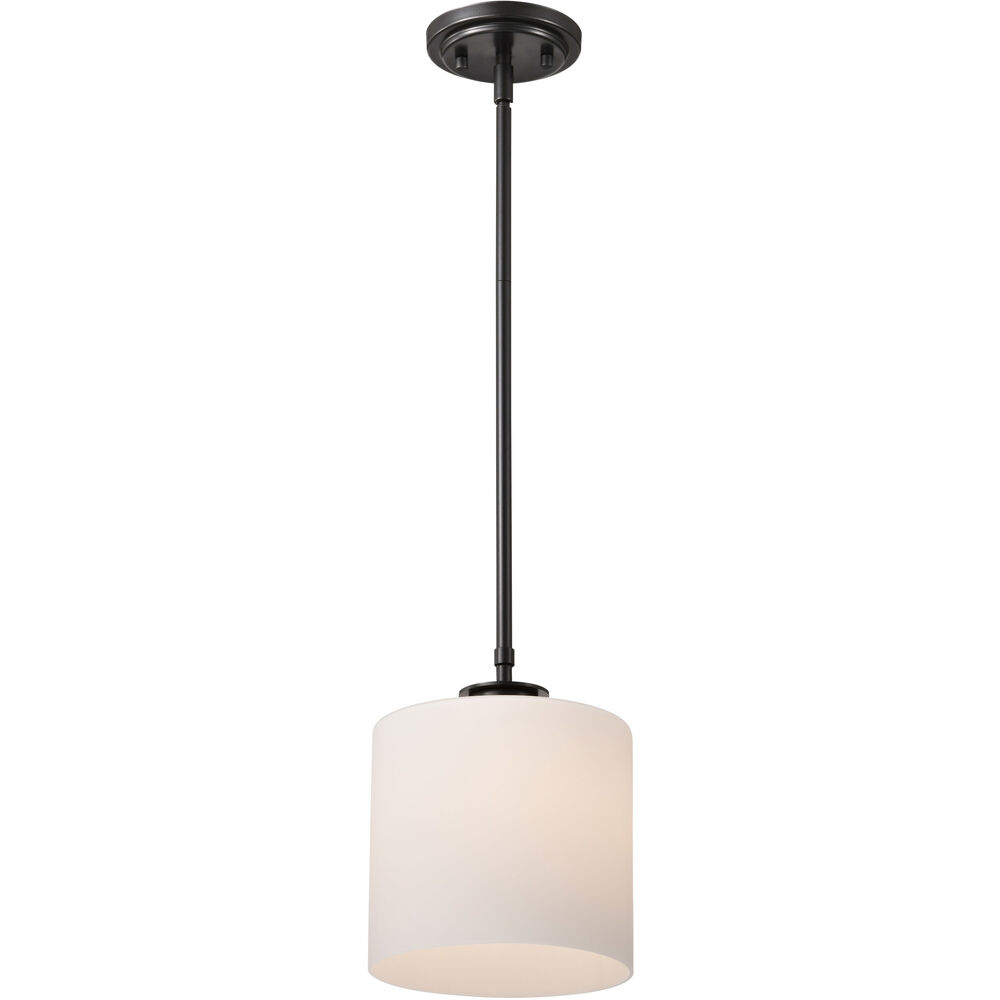 Nuvo Lighting Warren 8 Inch Gun Metal Pendant Ceiling Light