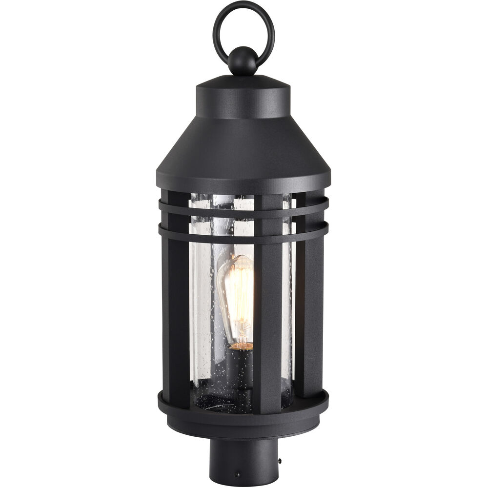 Nuvo Lighting Wilton 1 Light 22.63 Inch Matte Black Outdoor Post Light