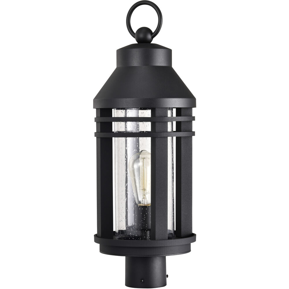 Nuvo Lighting Wilton 1 Light 22.63 Inch Matte Black Outdoor Post Light