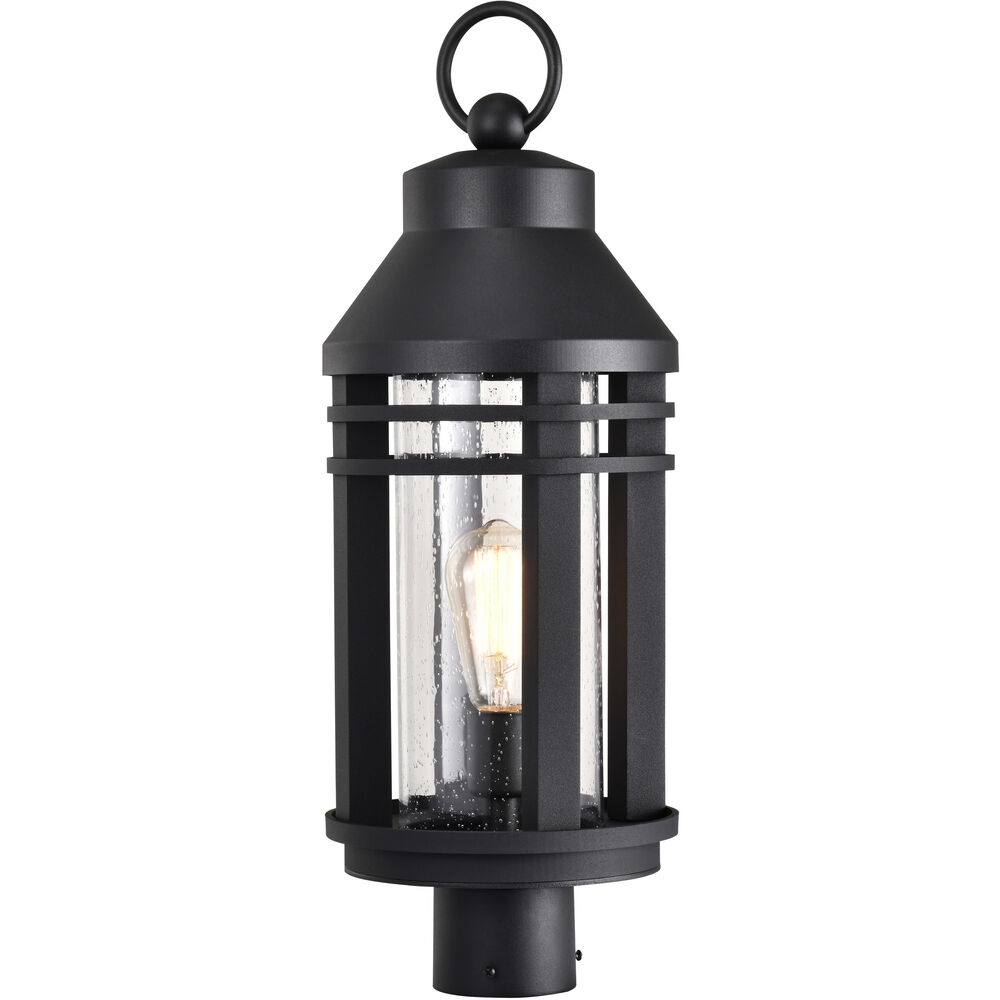 Nuvo Lighting Wilton 1 Light 22.63 Inch Matte Black Outdoor Post Light