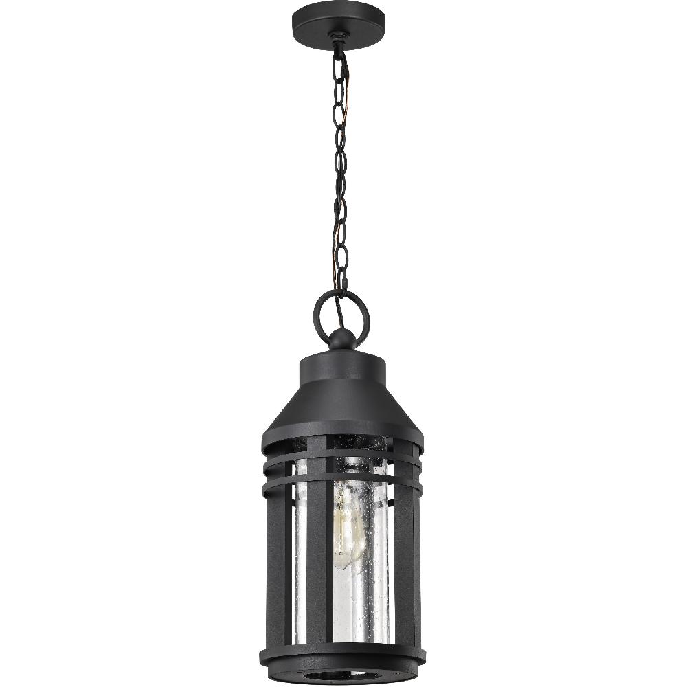 nuvo lighting Wilton 1 Light 8.25 inch Matte Black Outdoor Hanging Light