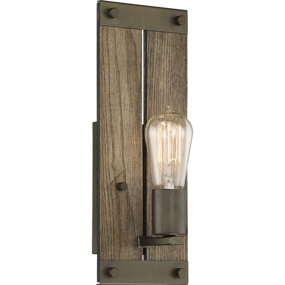 Nuvo Lighting Winchester 1 Light 5 Inch Bronze Wall Sconce Wall Light