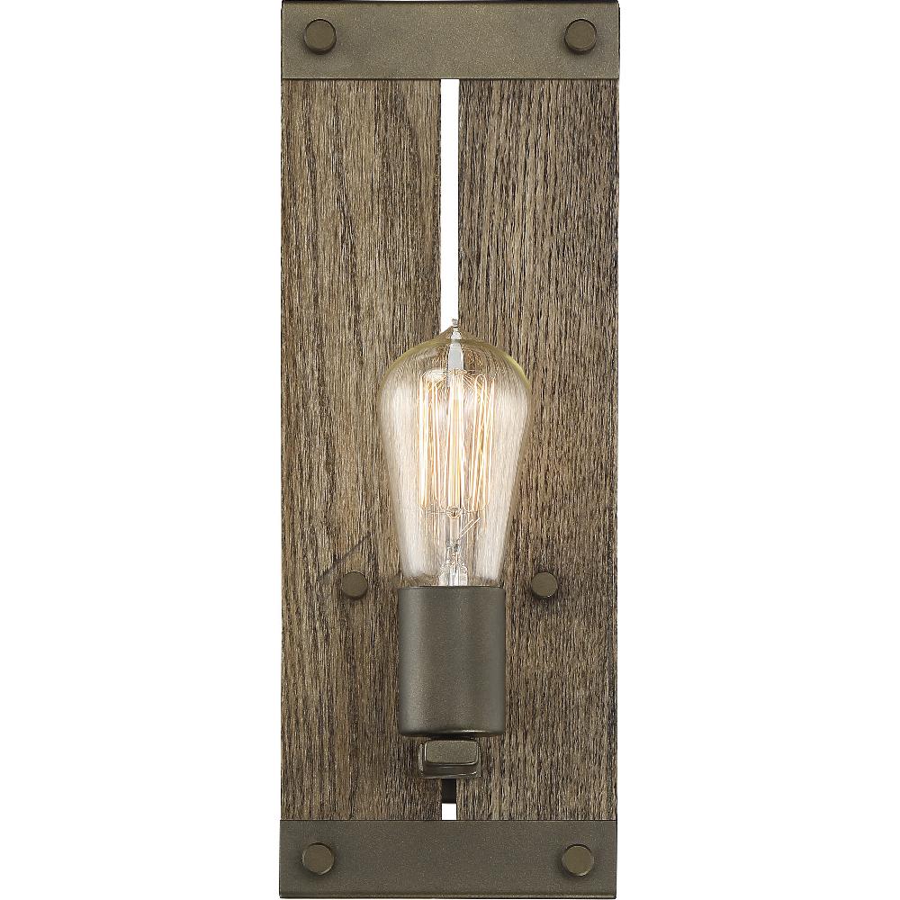 nuvo lighting Winchester 1 Light 5 inch Bronze Wall Sconce Wall Light