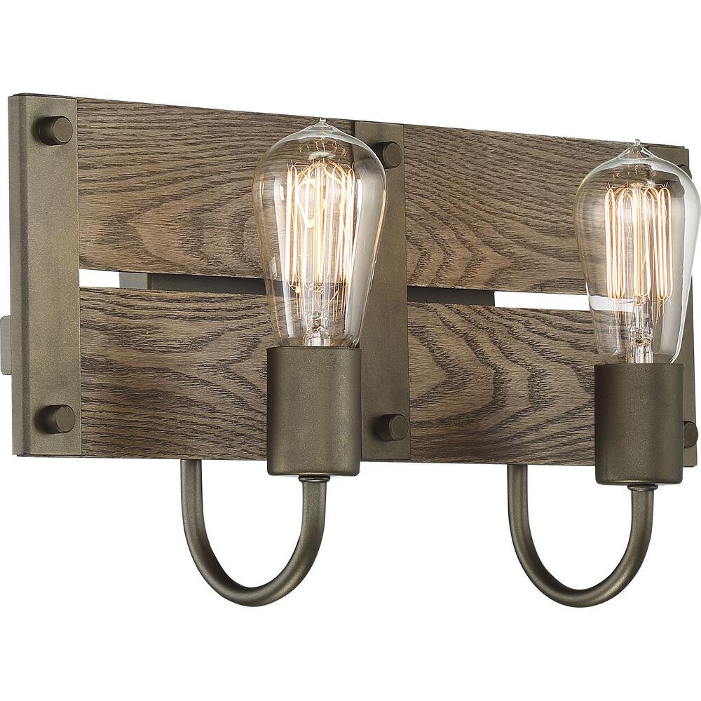 Nuvo Lighting Winchester 2 Light 16.38 Inch Bronze Vanity Light Wall Light
