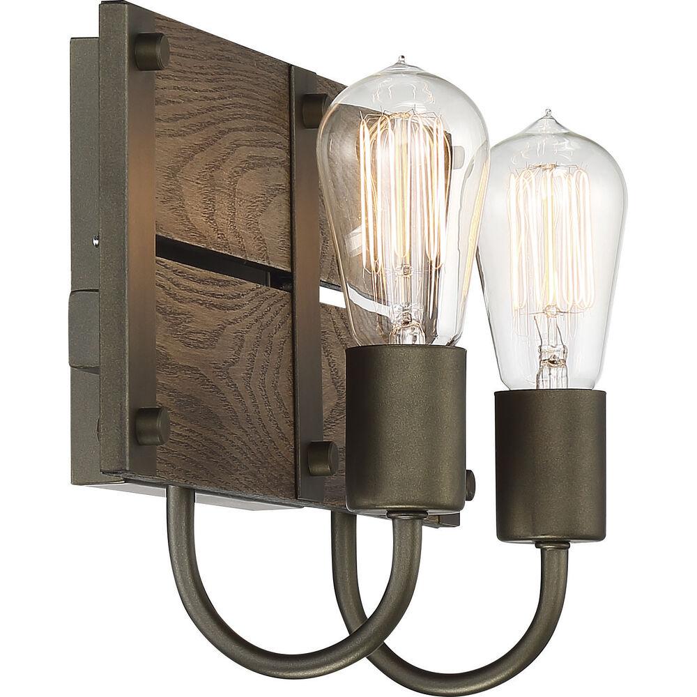 Nuvo Lighting Winchester 2 Light 16.38 Inch Bronze Vanity Light Wall Light