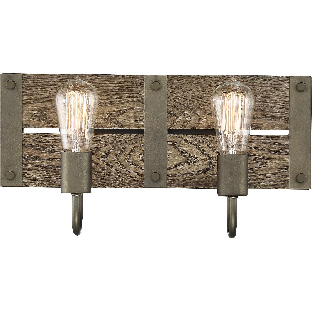nuvo lighting Winchester 2 Light 16.38 inch Bronze Vanity Light Wall Light
