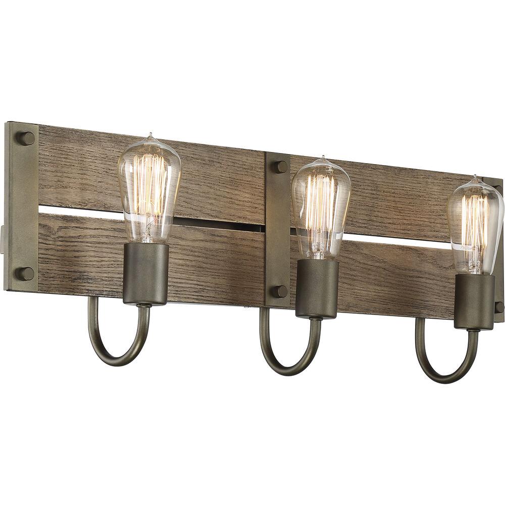 Nuvo Lighting Winchester 3 Light 24 Inch Bronze Vanity Light Wall Light