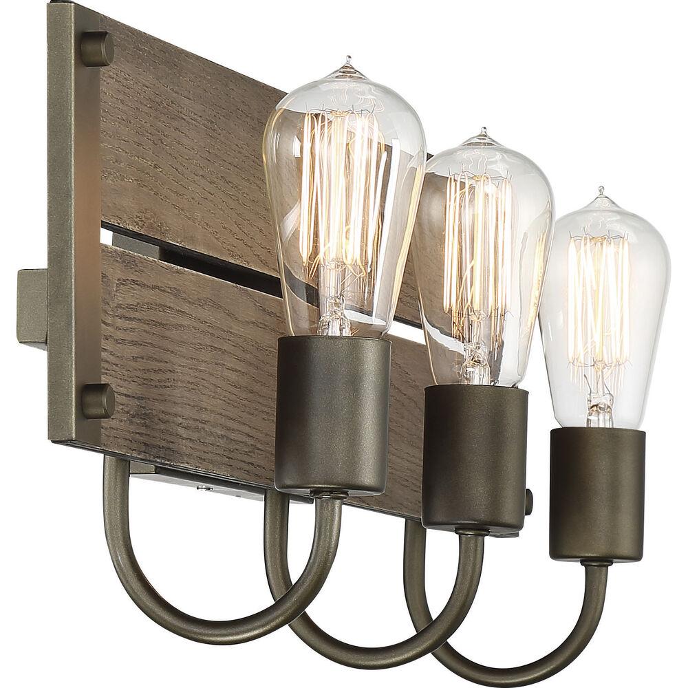 Nuvo Lighting Winchester 3 Light 24 Inch Bronze Vanity Light Wall Light