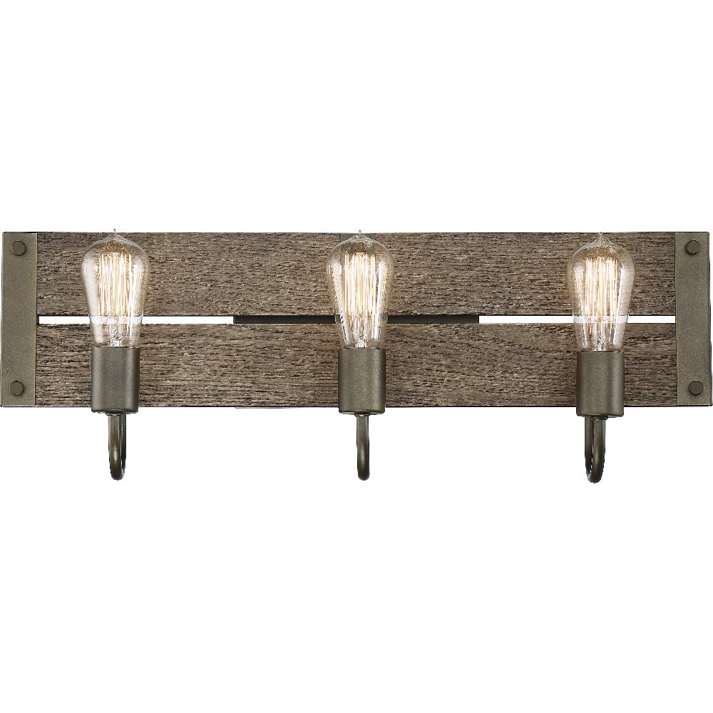 nuvo lighting Winchester 3 Light 24 inch Bronze Vanity Light Wall Light