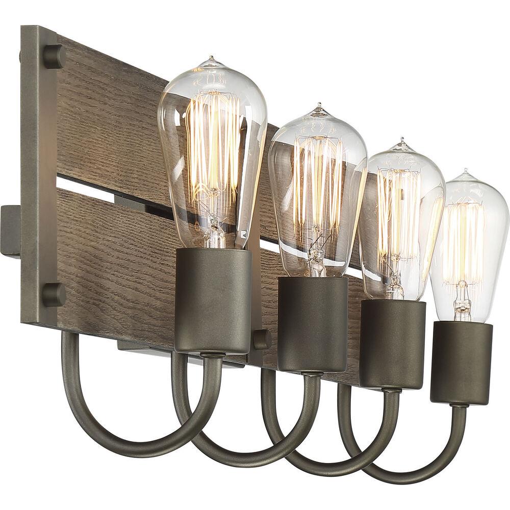 Nuvo Lighting Winchester 4 Light 32.13 Inch Bronze Vanity Light Wall Light