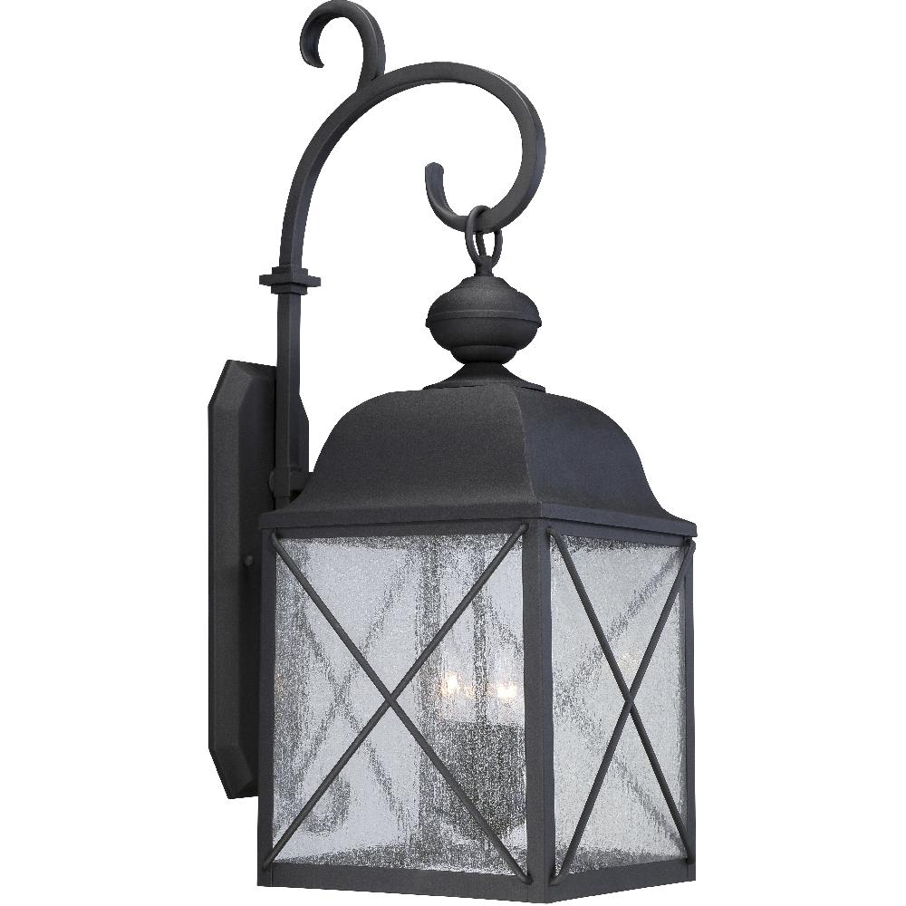nuvo lighting Wingate 1 Light 31 inch Textured Black Outdoor Wall Light