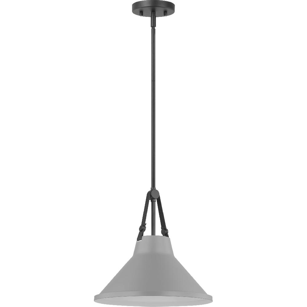 nuvo lighting Zelda 1 Light 14 inch Black Pendant Ceiling Light
